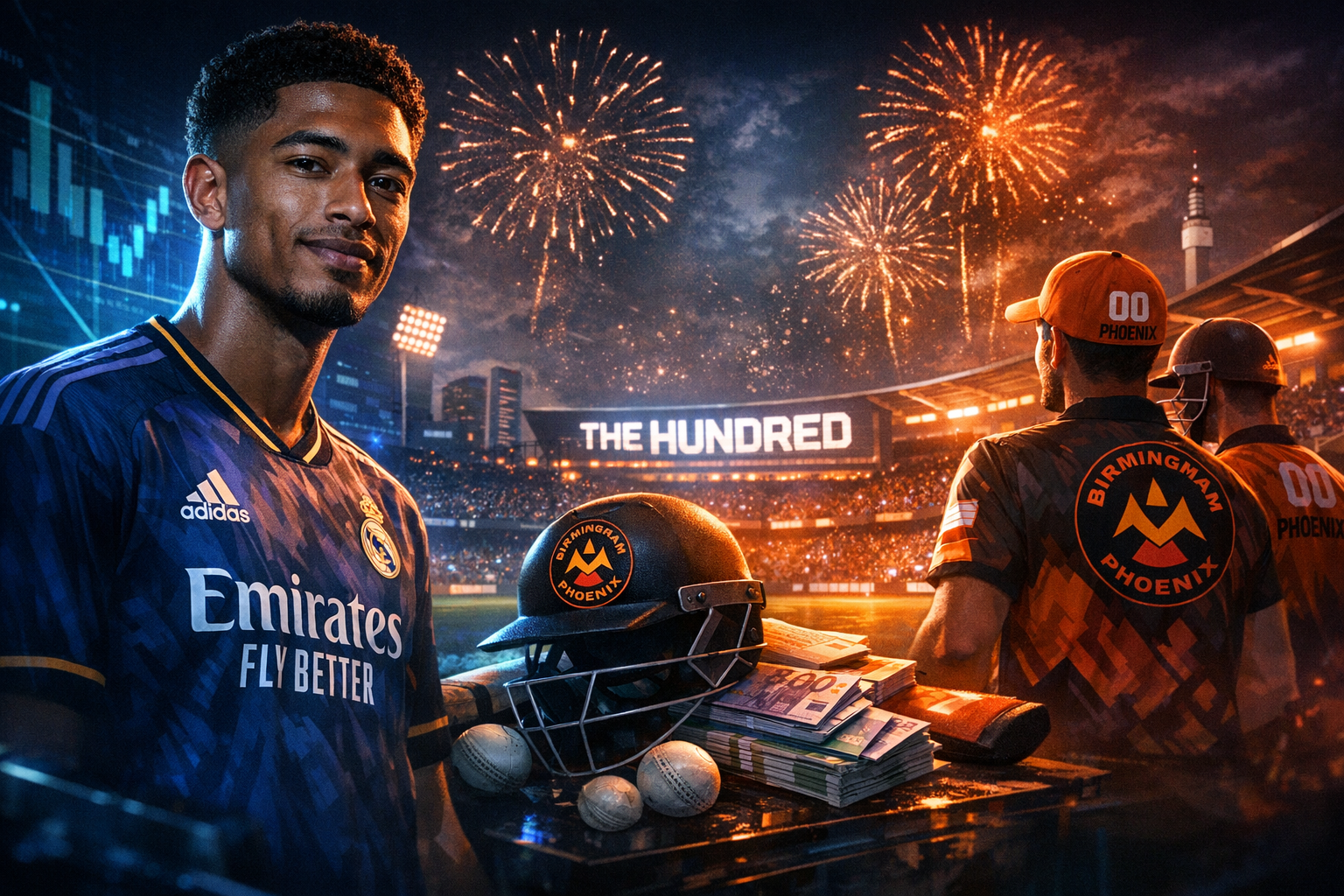 Jude Bellingham Acquires 1.2% Stake in Birmingham Phoenix of The Hundred